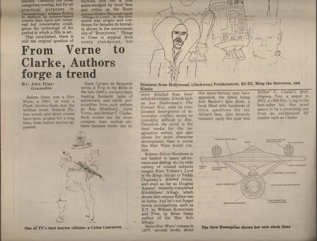 Alex newspaper article 