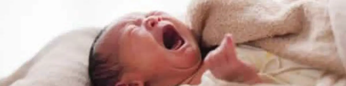 crying newborn